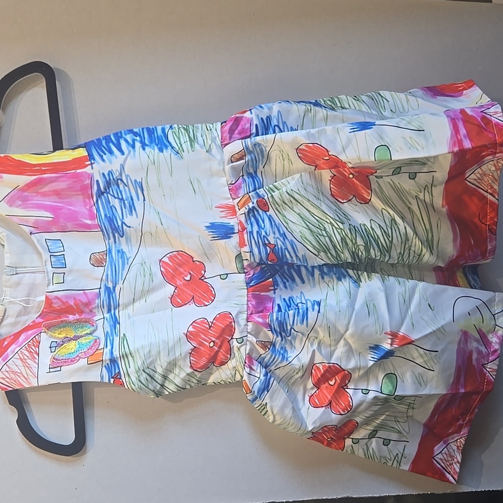 Girls multicolor dress